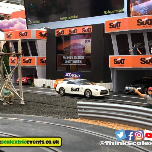 LondonOlyimpiaExhibitonforSixtCarRentalScalextricHire2