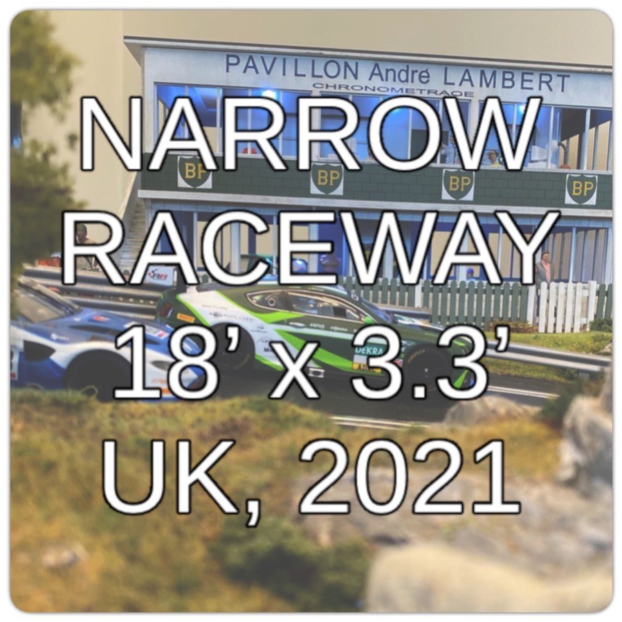 Bespoke Track: Narrow Raceway 18 x 3