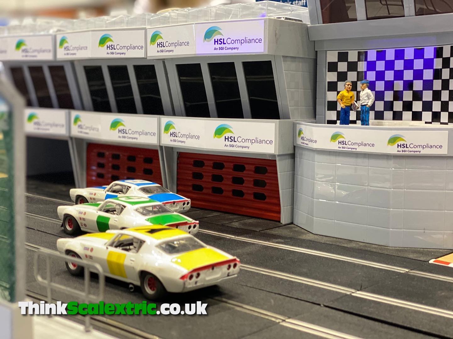 EVENT: HSL Compliance @ Healthcare Estates Conference 2021, Manchester Central Scalextric track hire