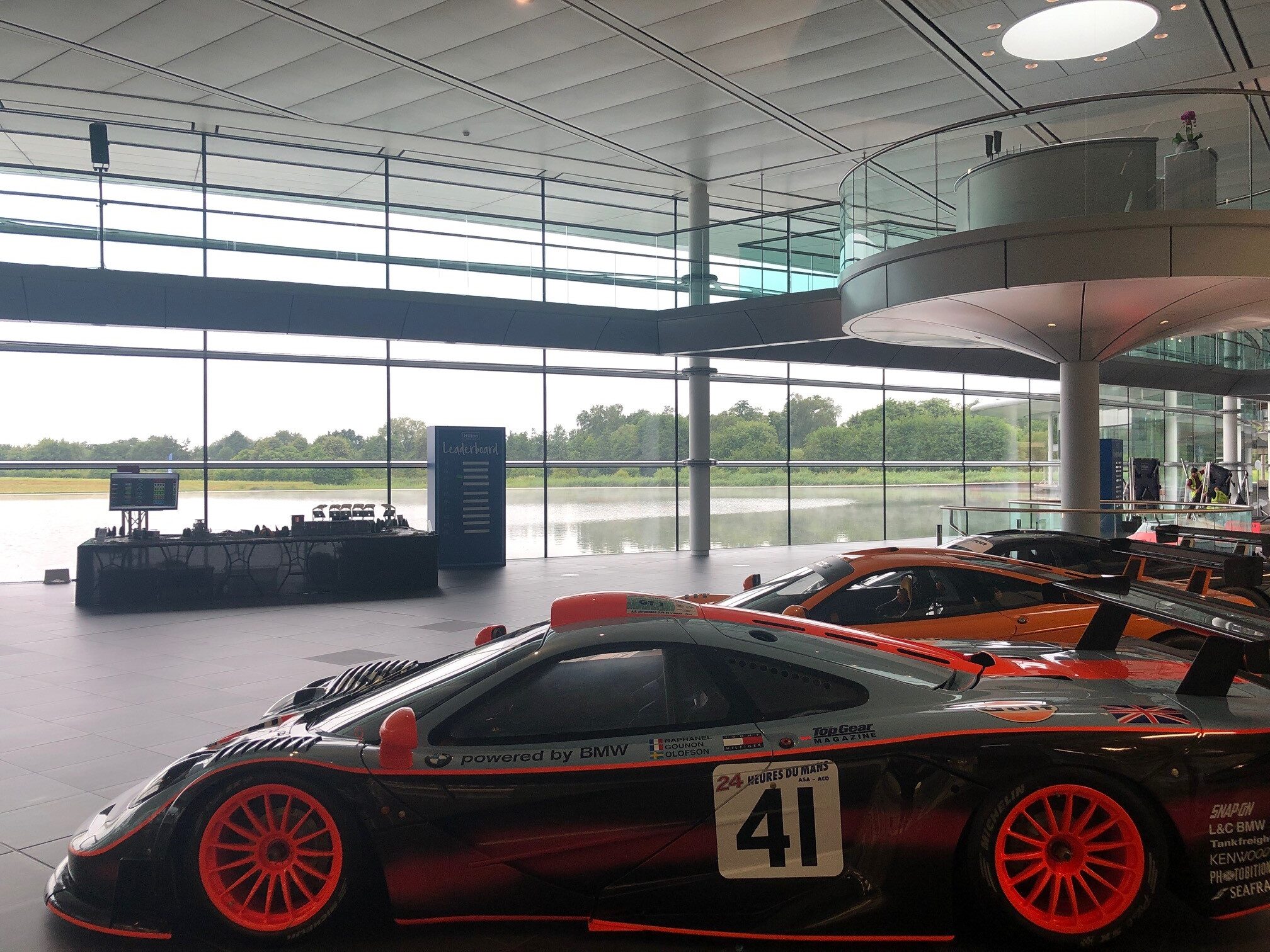 McLaren F1 with Hilton Honors
