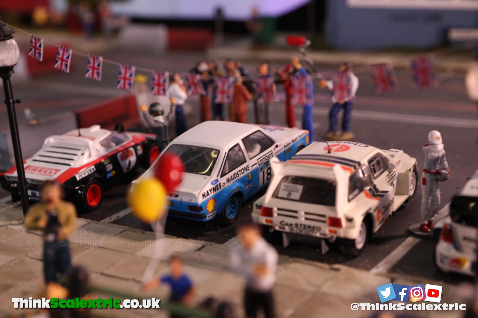Bespoke Track: British Seafront Rally Scene 8' x 4'
