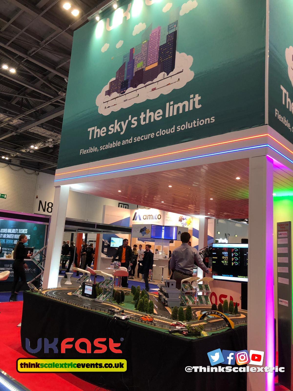 UKFast at the Cloud Expo Europe 2019 at the ExCeL, London