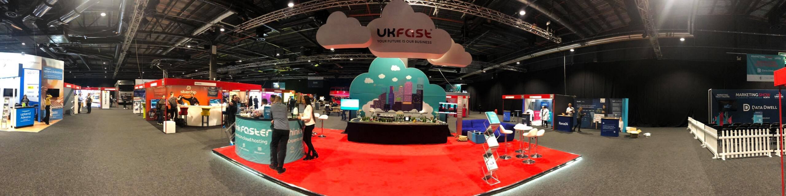 Client: UKFast at Marketing Show North 2019 at EventCity, Manchester