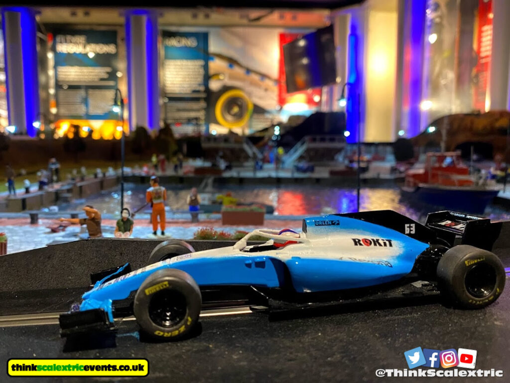 Williams Racing Scalextric Track 2019