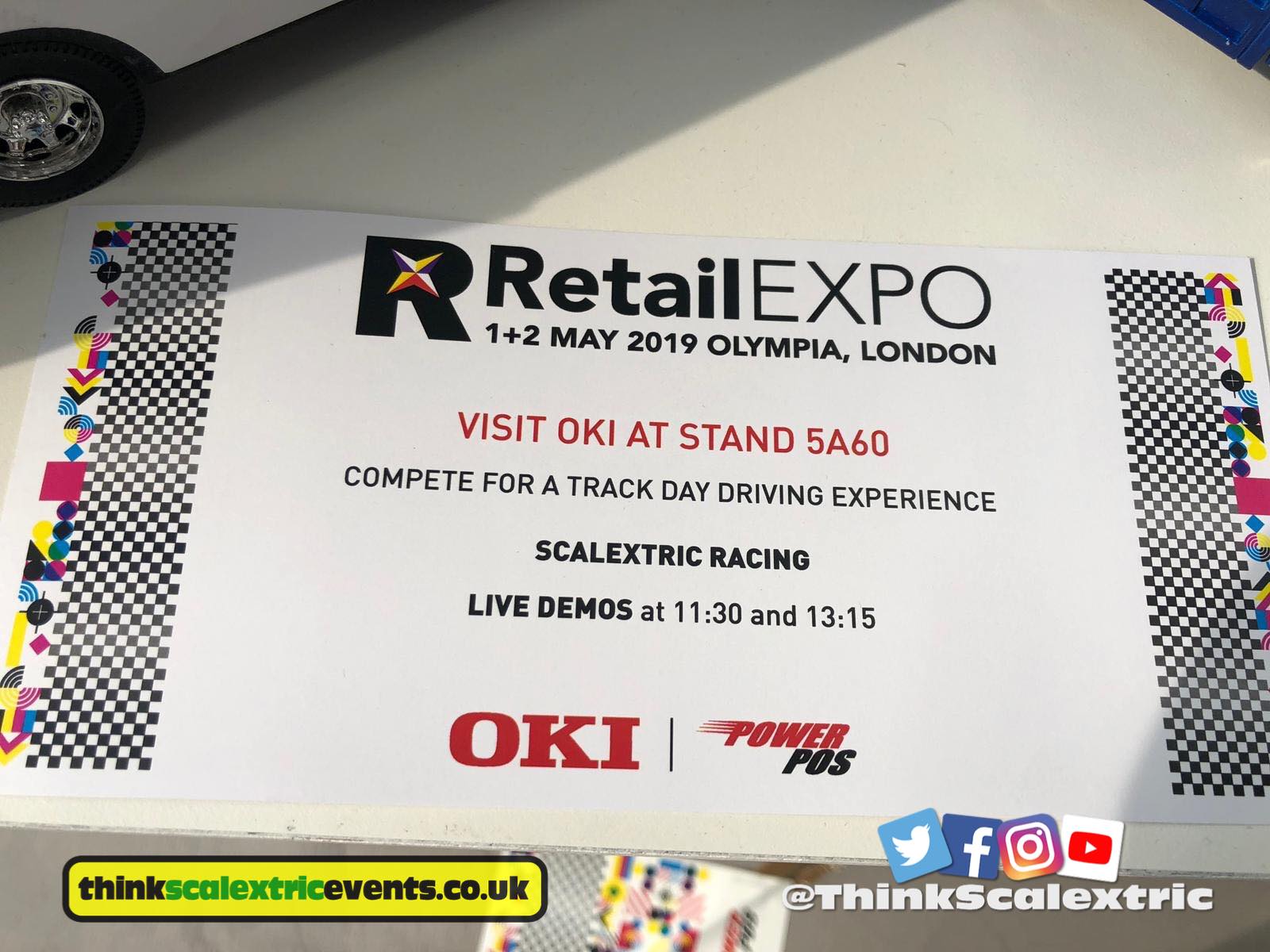 OKI Europe Ltd at Retail Expo, London