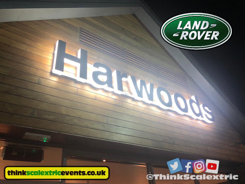 Social Logo: Harwoods Landrover Lewes Christmas Party 2018