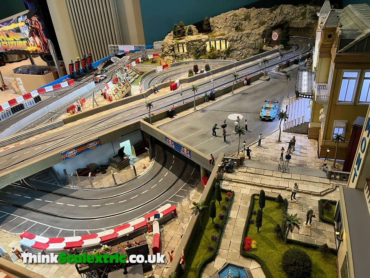 Monaco Inspired Street Circuit 2022 bespoke slot car scalextric track