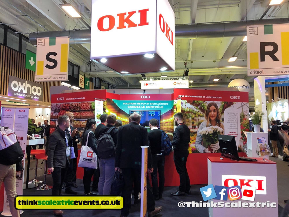 OKI Europe Ltd at Paris Retail Week