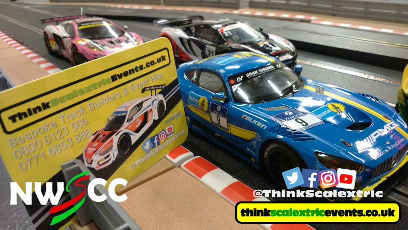 EVENT: NWSCC 4-hour Digital Scalextric Endurance Race.