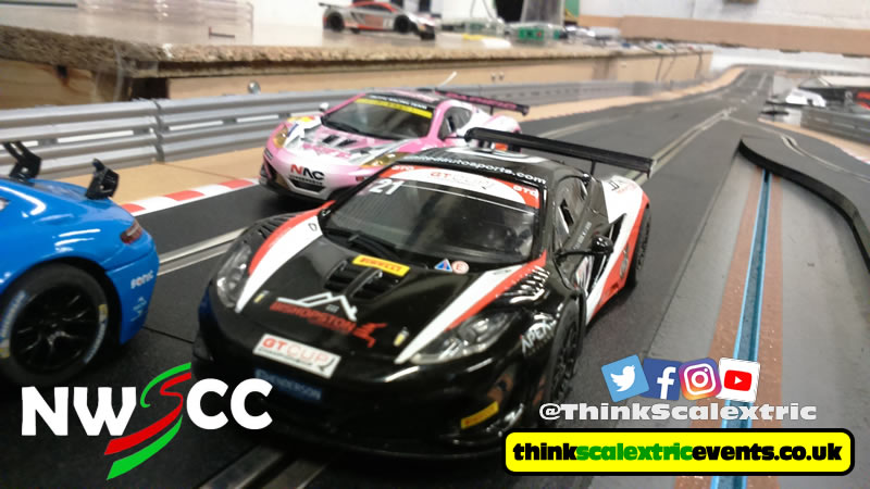 EVENT: NWSCC 4-hour Digital Scalextric Endurance Race.