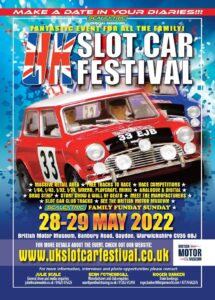 UK Slot car festival 2022 scalextric event hire