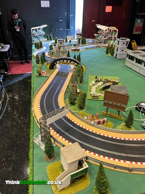 dave tv question team think scalextric bespoke track hire