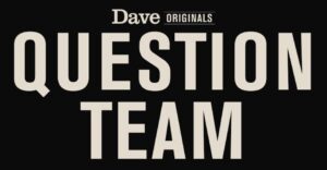 dave tv question team logo think scalextric bespoke track hire