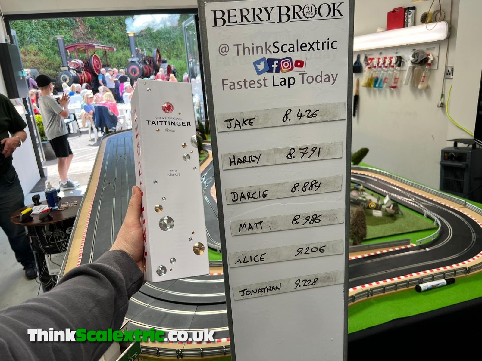 Berrybrook Open Day scalextric event hire