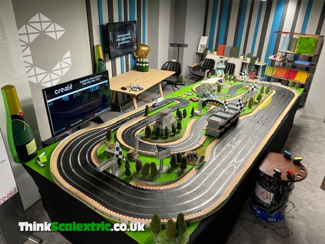 Creatif scalextric championship slot car hire