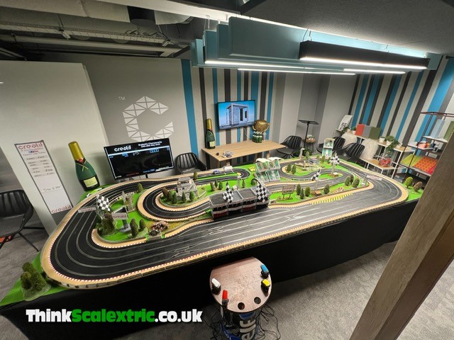 Creatif scalextric championship slot car hire