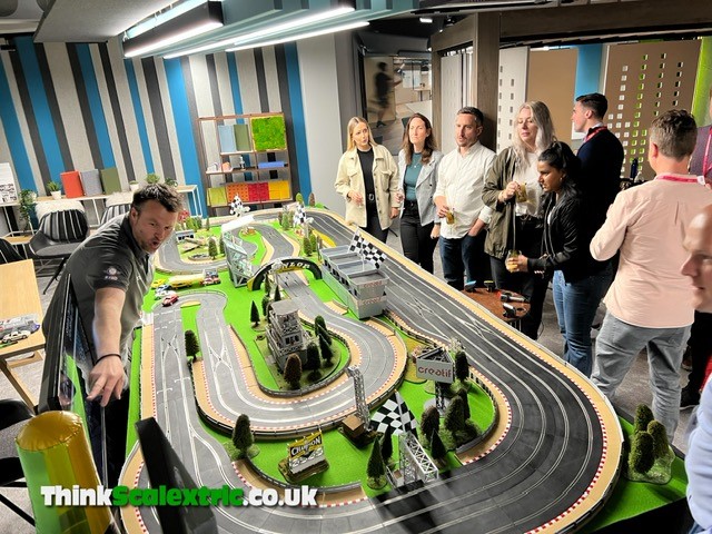 Creatif scalextric championship slot car hire