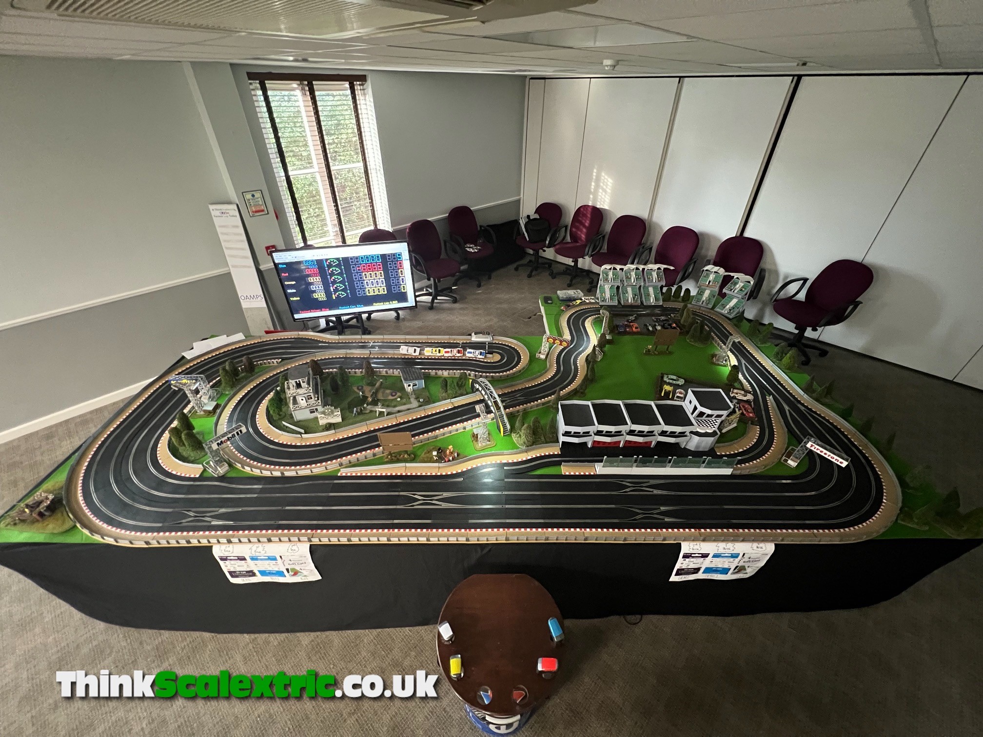 HBI corporate event scalextric hire