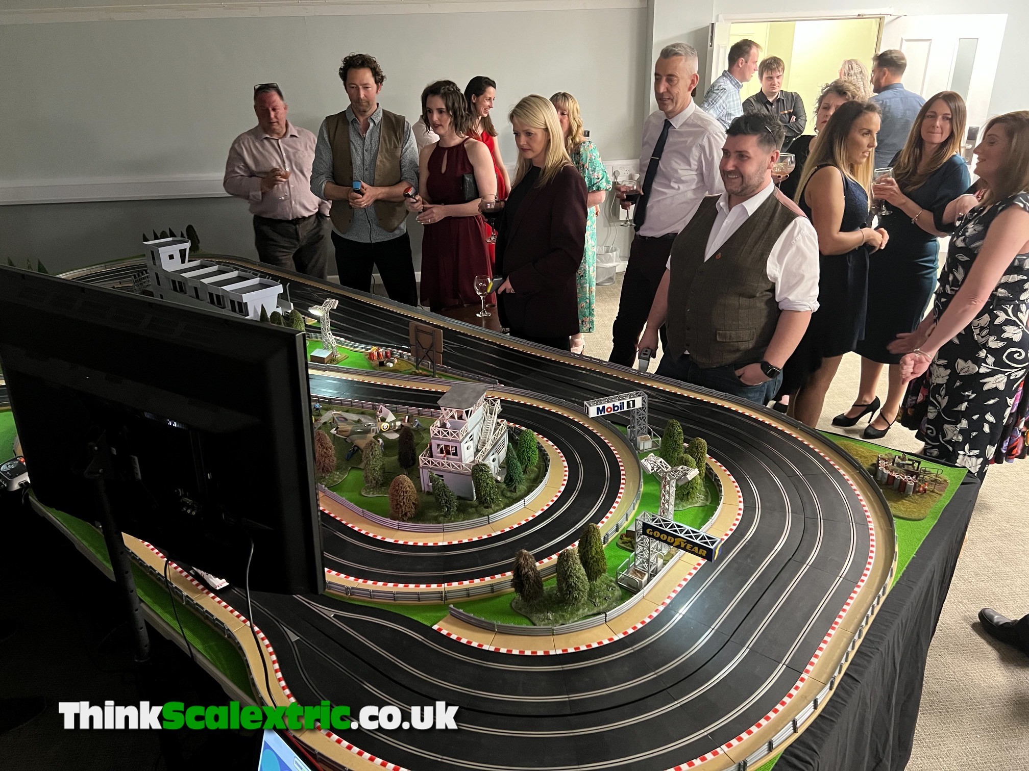 HBI corporate event scalextric hire