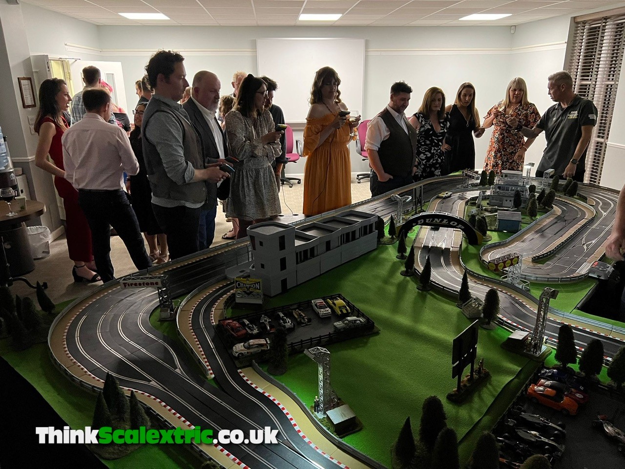 HBI corporate event scalextric hire