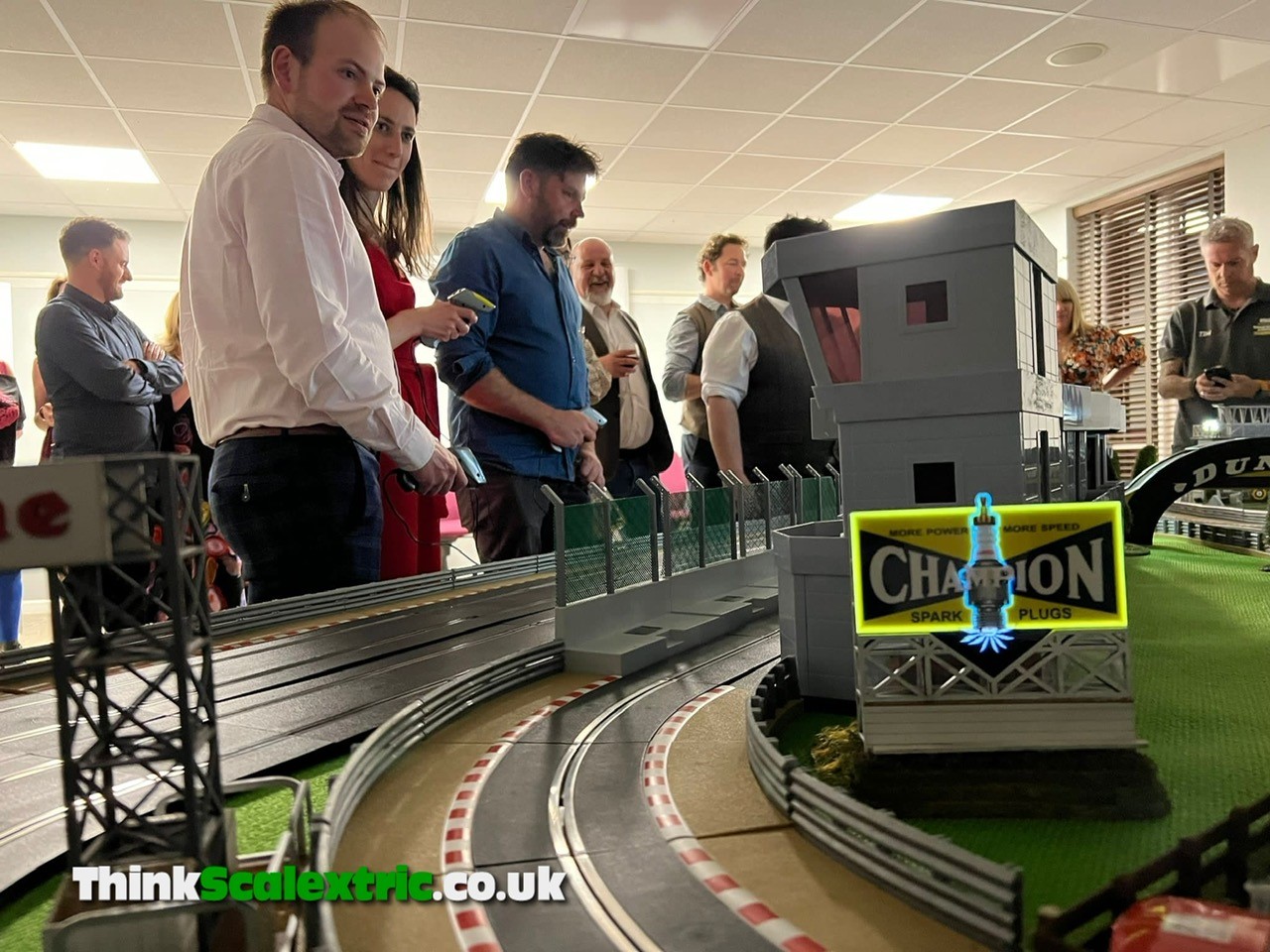 HBI corporate event scalextric hire