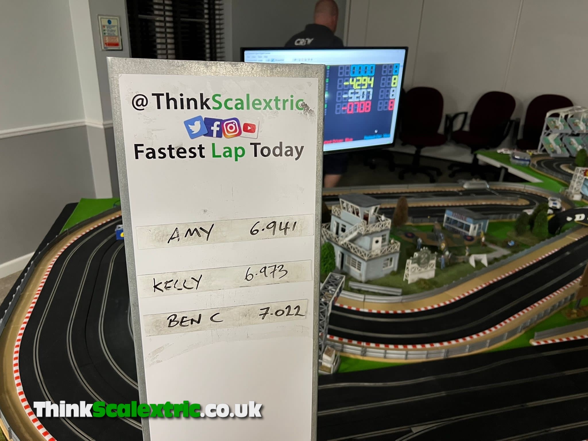 HBI corporate event scalextric hire