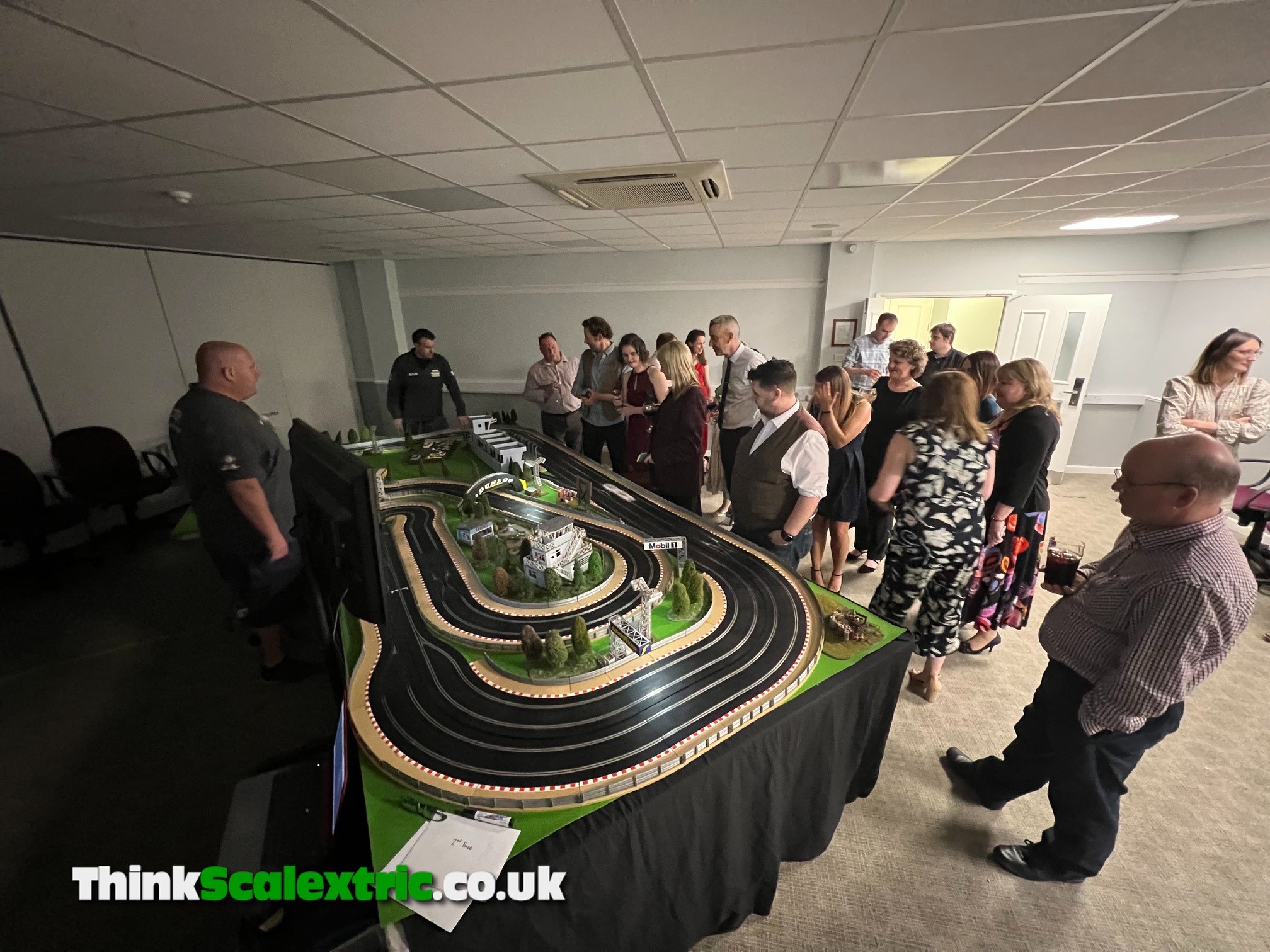 HBI corporate event scalextric hire