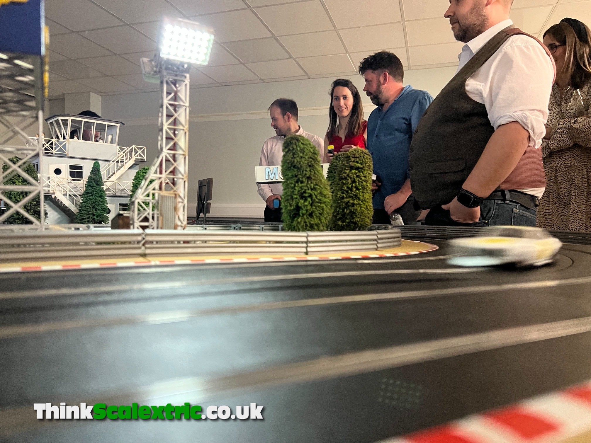 HBI corporate event scalextric hire