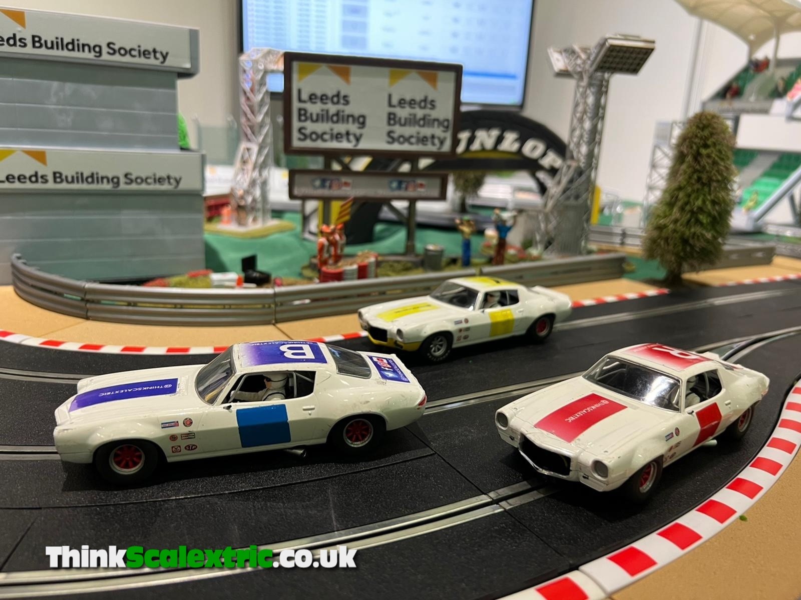 Leeds Building Society Q Live 2022 scalextric event hire