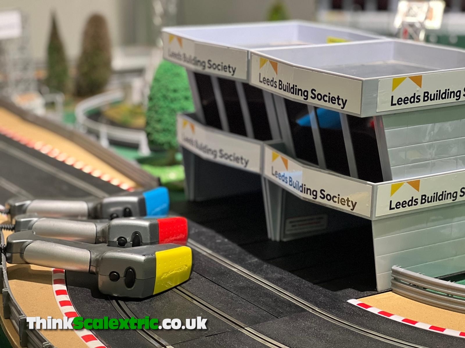 Leeds Building Society Q Live 2022 scalextric event hire