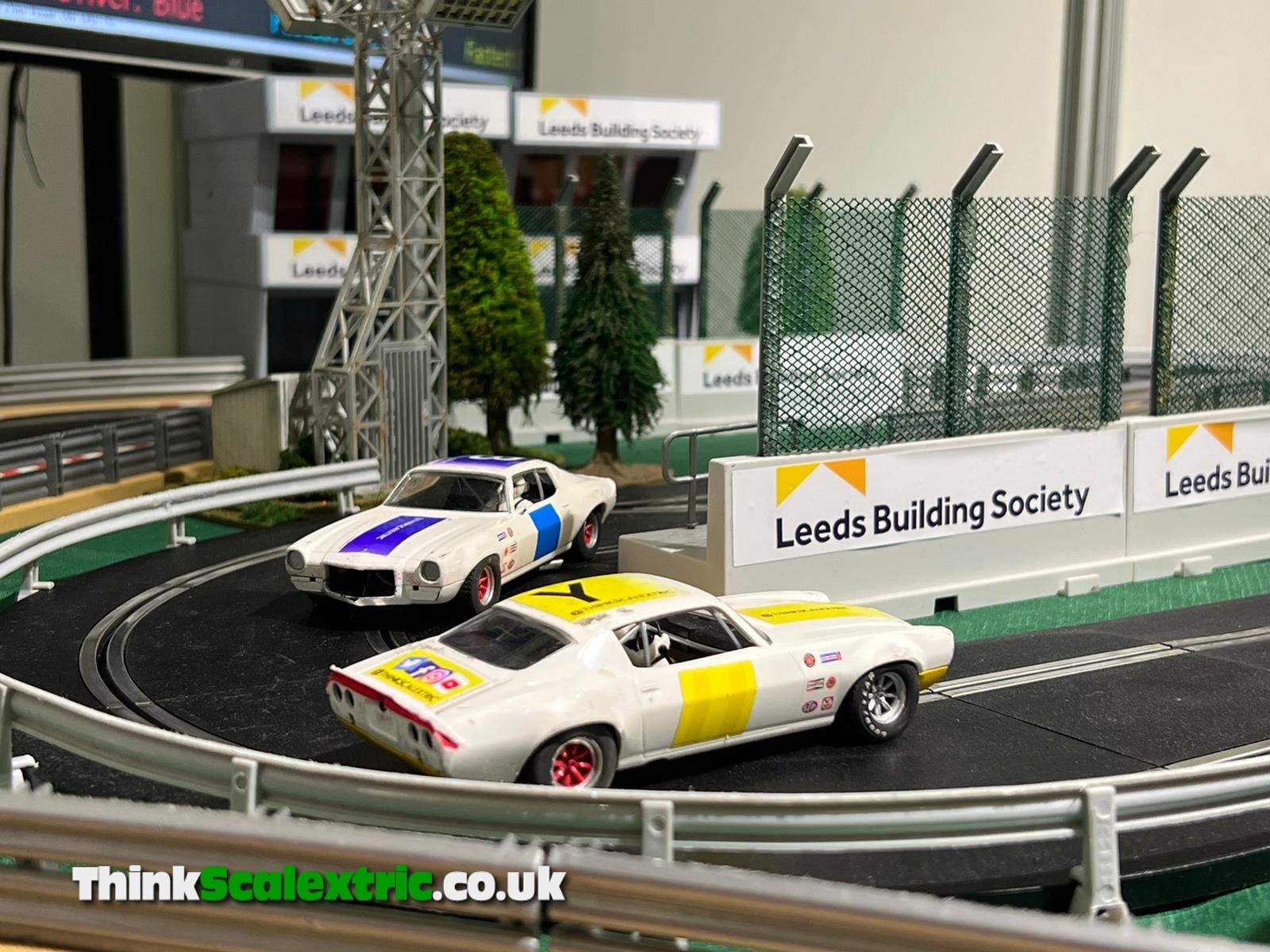 Leeds Building Society Q Live 2022 scalextric event hire