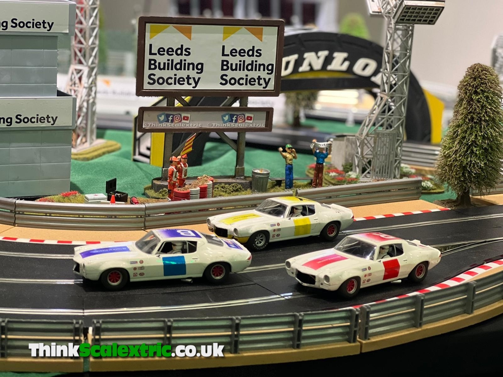 Leeds Building Society Q Live 2022 scalextric event hire