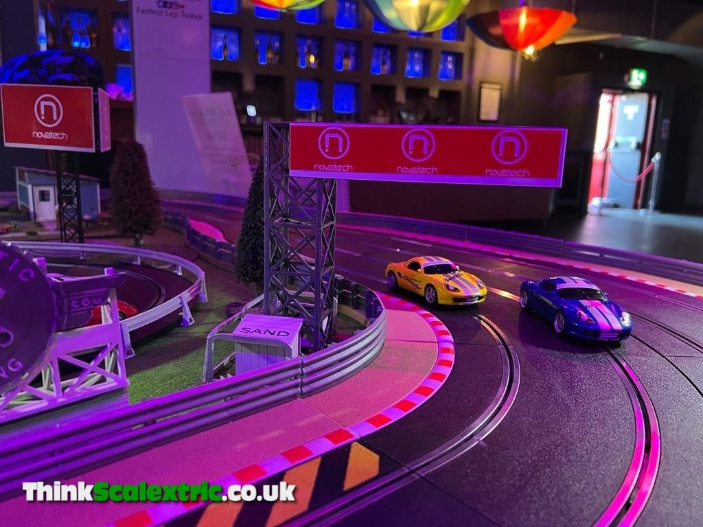 novatech 35th birthday at eden may 2022 event scalextric slot car hire