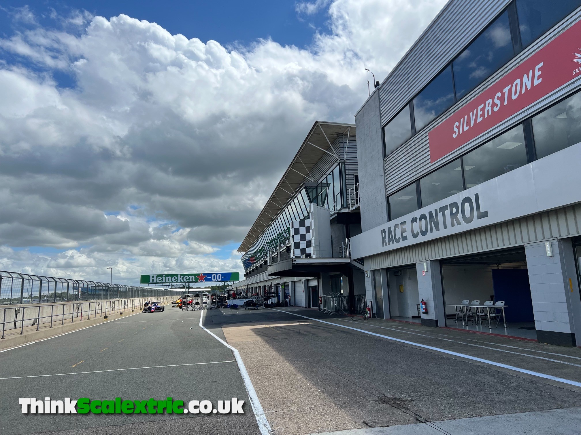 Silverstone British Grand Prix 2022 Racing Green Hospitality Scalextric Hire