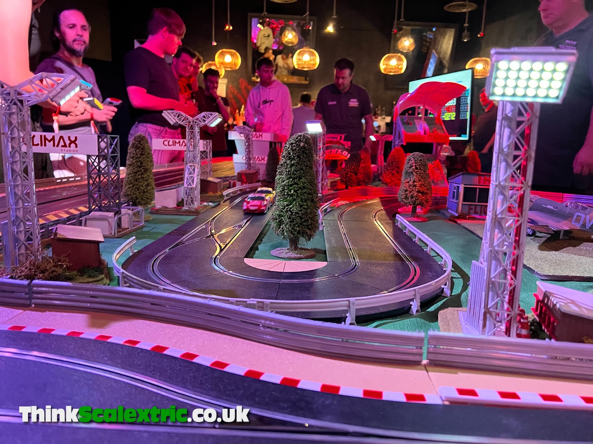 climax studios at eden portsmouth scalextric hire event