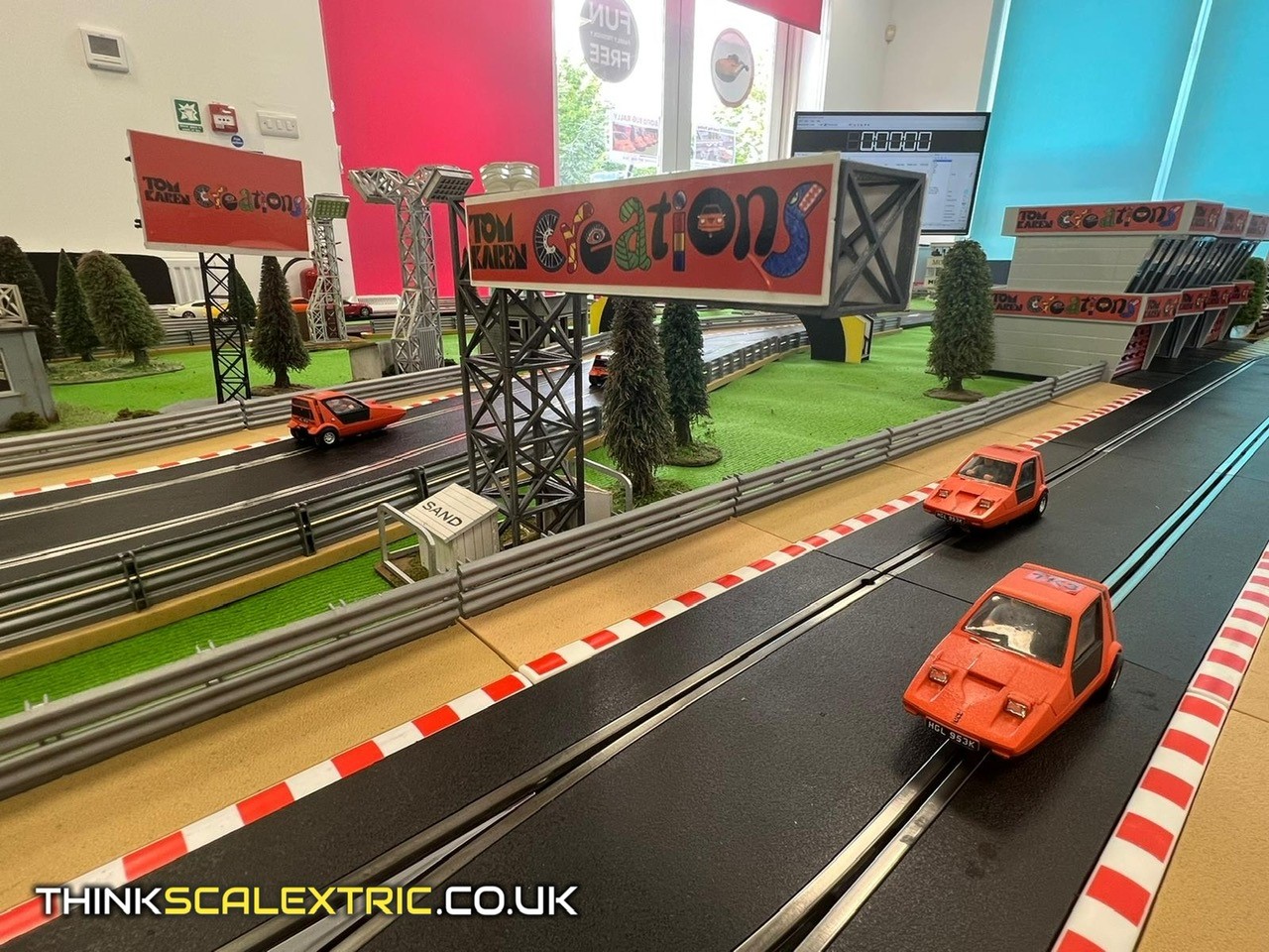 garden city collection tom karen scalextric event hire