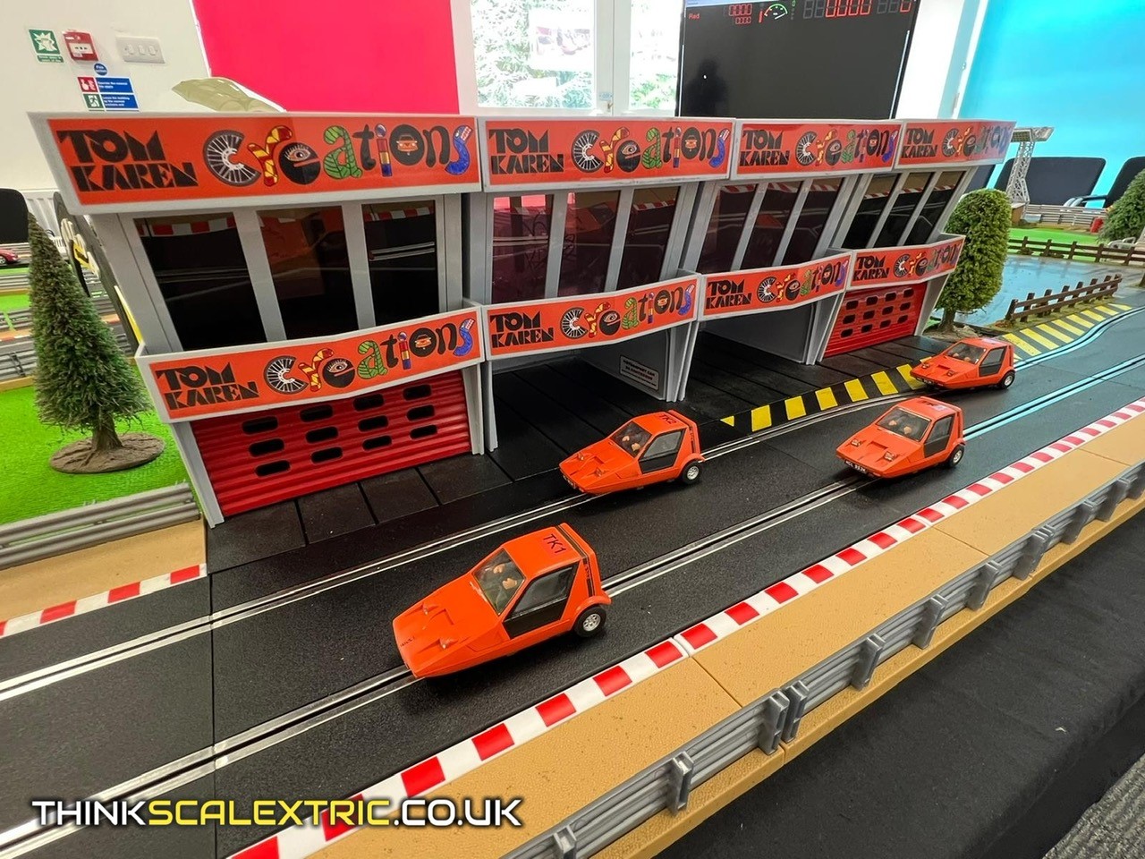 garden city collection tom karen scalextric event hire