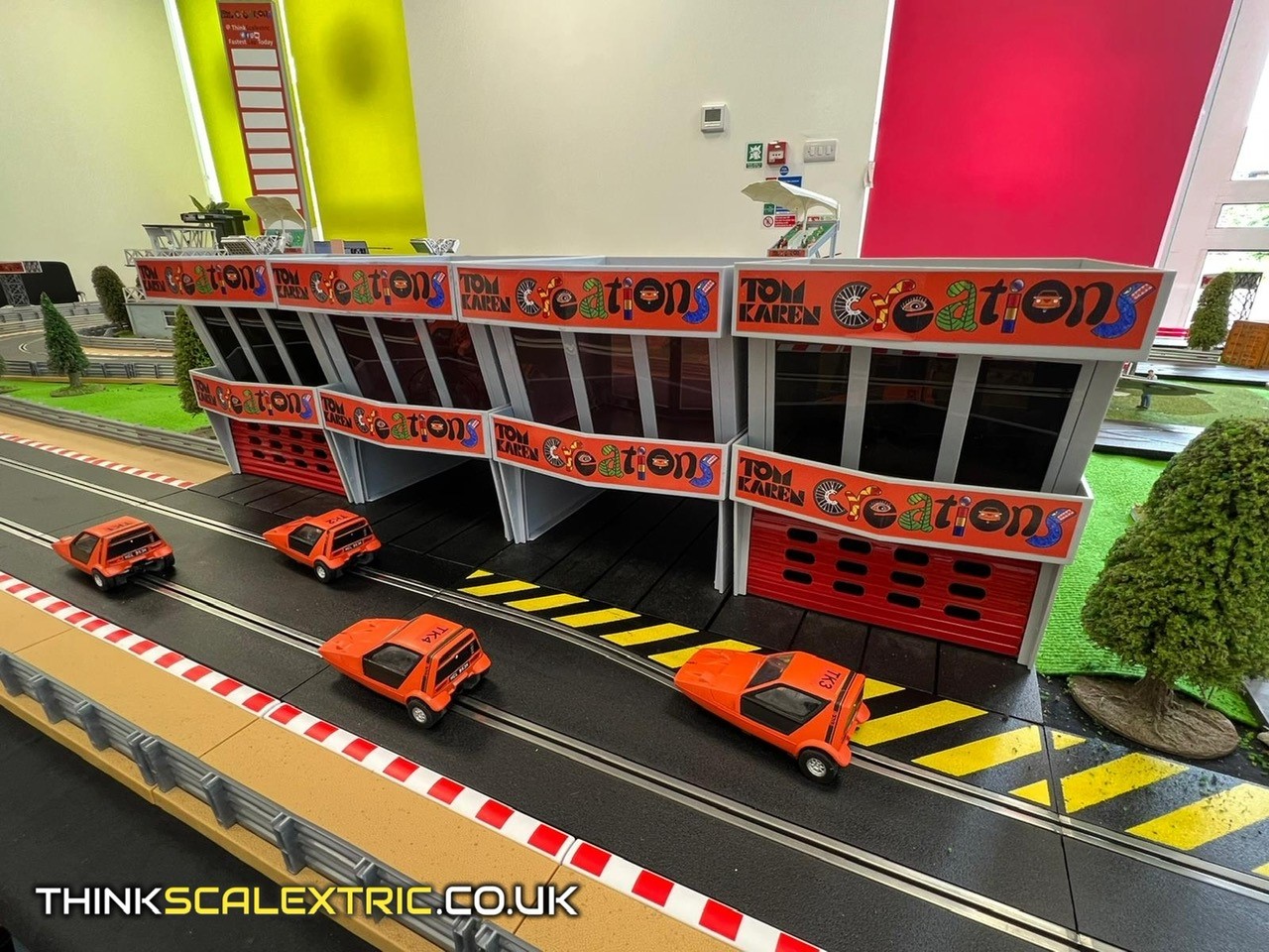 garden city collection tom karen scalextric event hire