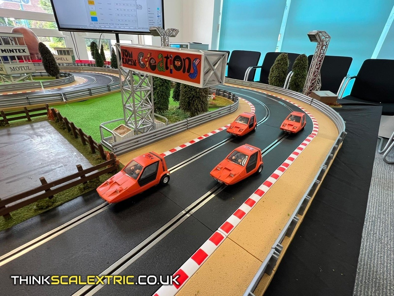 garden city collection tom karen scalextric event hire