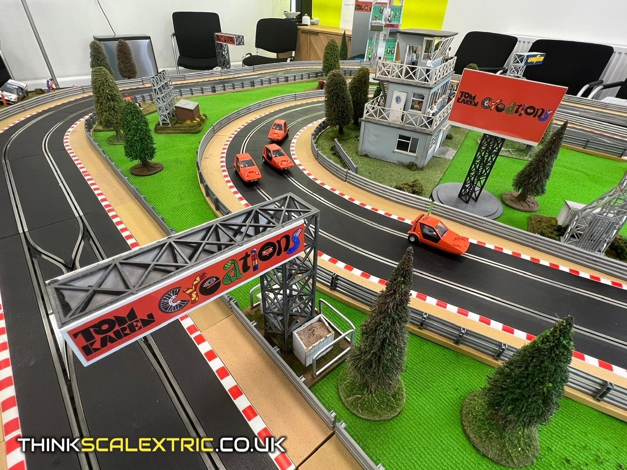 garden city collection tom karen scalextric event hire