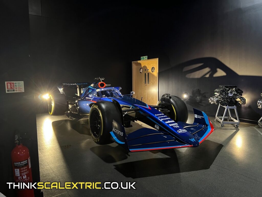 williams racing race day hospitality f1 gp giant scalextric bespoke track build