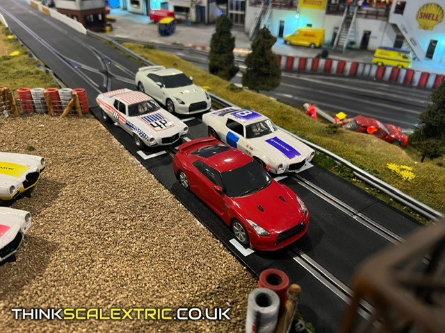 williams racing corporate event pax8 bespoke scalextric track hire