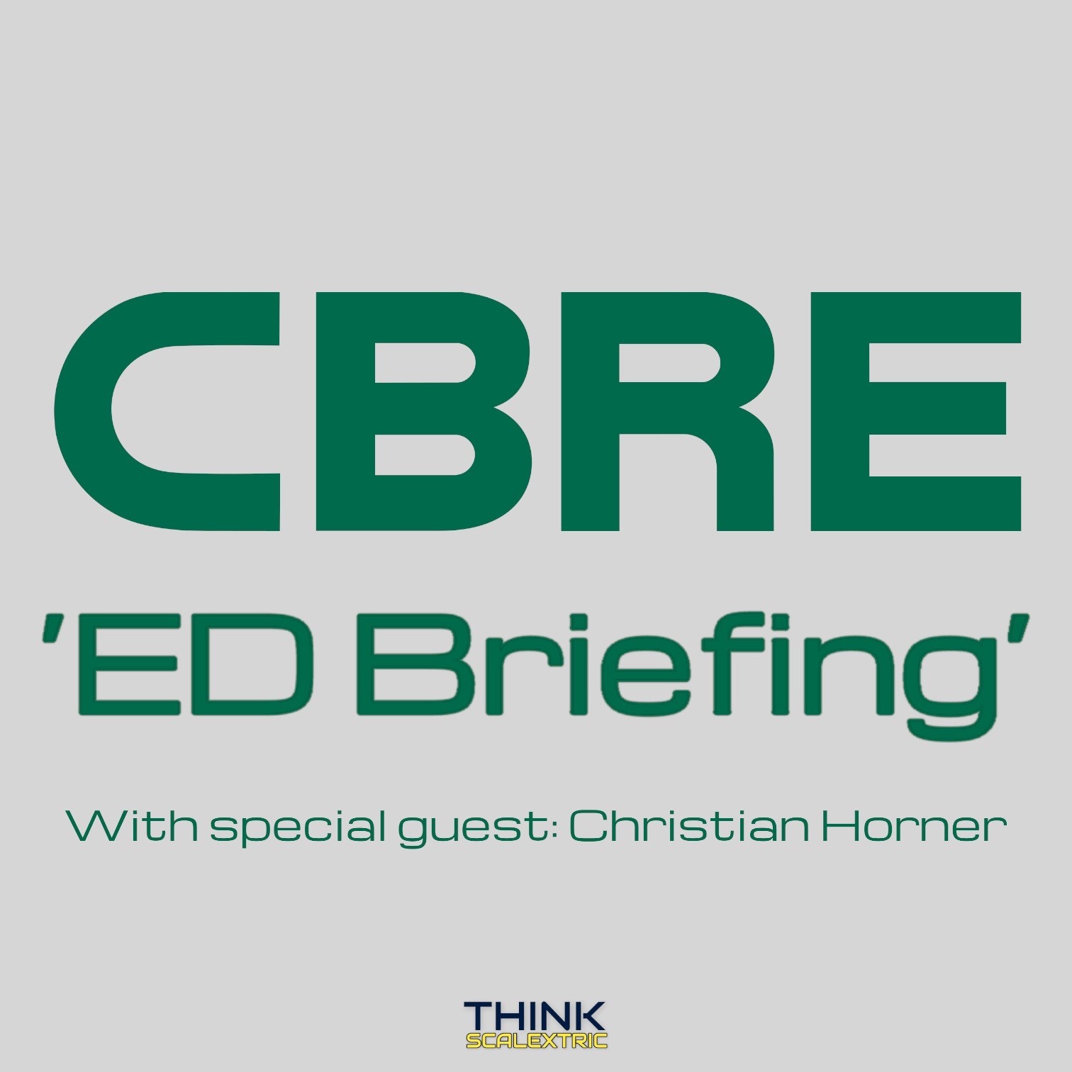 CBRE ED Briefing event sept 2022 scalextric event hire