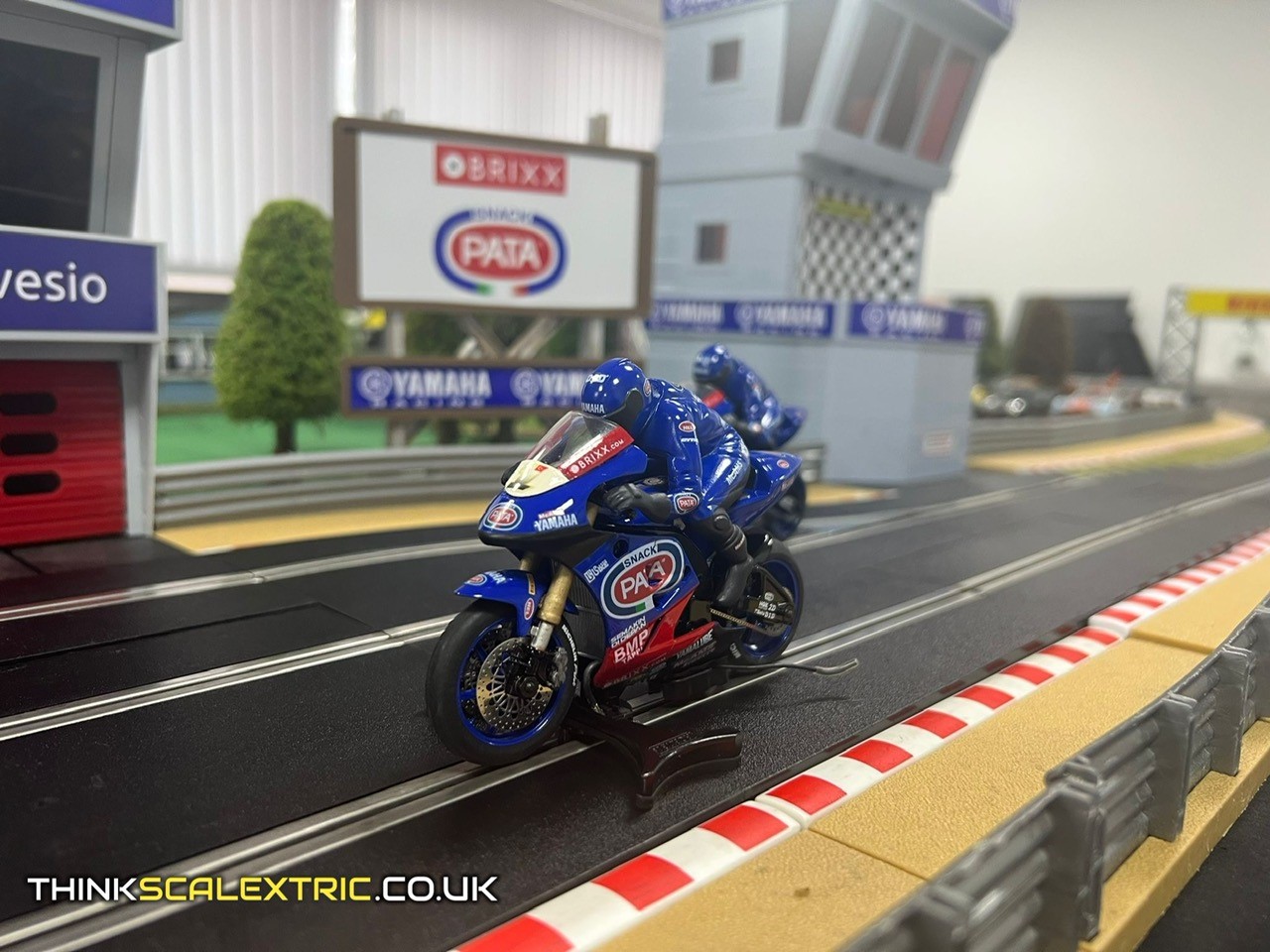 Yamaha staff day world superbikes aug 2022 bespoke scalectric event hire