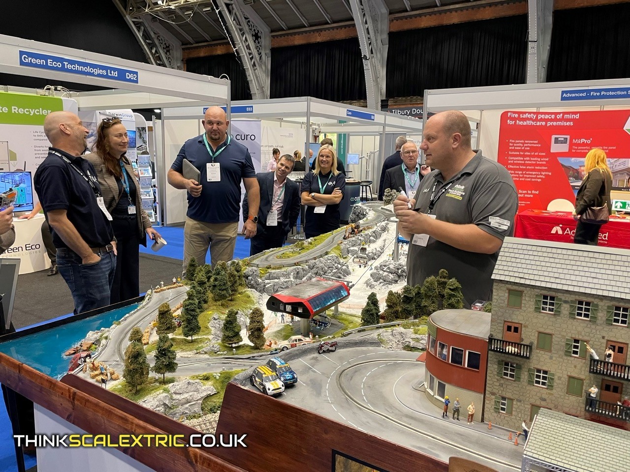 HSL Compliance Healthcare Estates Conference 2022 Manchester Scalextric track hire