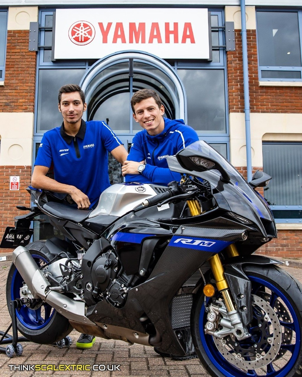 Yamaha staff day world superbikes aug 2022 bespoke scalectric event hire