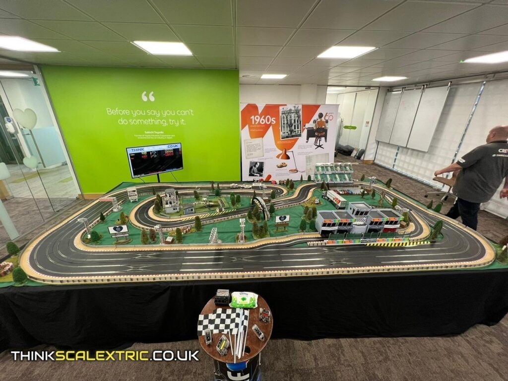 Leaseplan UK February 2022 scalextric simulator hire