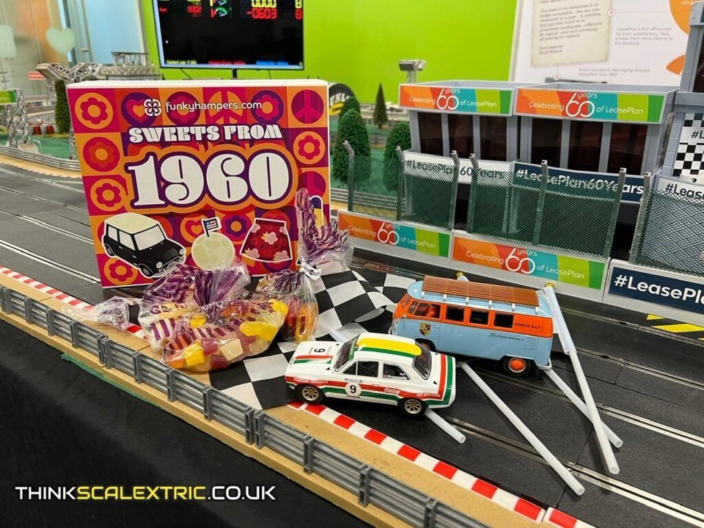 Leaseplan UK February 2022 scalextric simulator hire