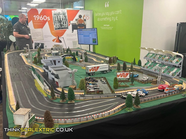 Leaseplan UK February 2022 scalextric simulator hire