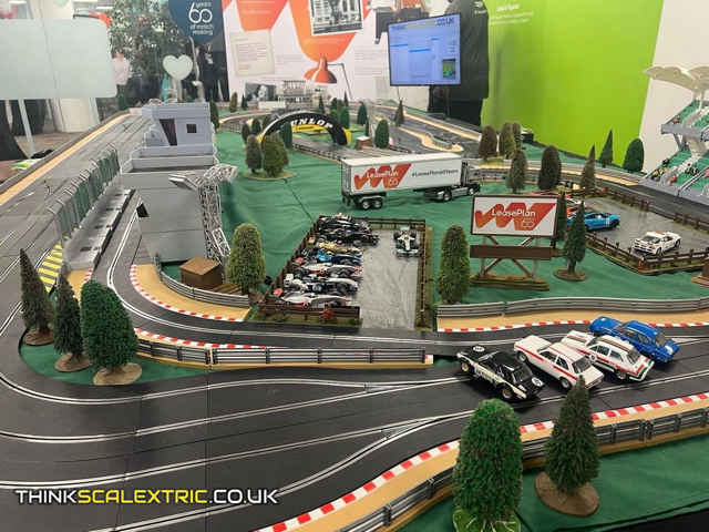 Leaseplan UK February 2022 scalextric simulator hire